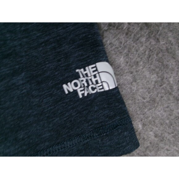 The North Face Shirt Mens S FlashDry Pocket Short Sleeve Navy Striped Tee - Picture 4 of 12